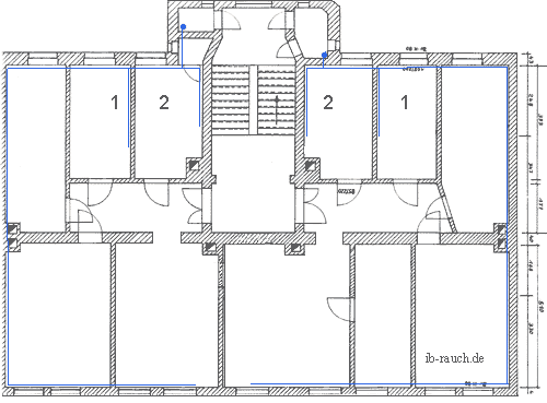 Altbau nach der Sanierung