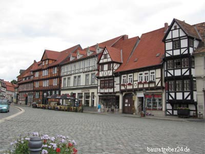 Fachwerkbauten in Quedlinburg