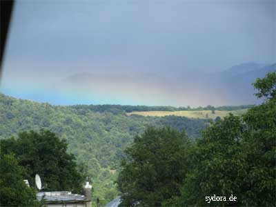 Leuchten nach einem Regen