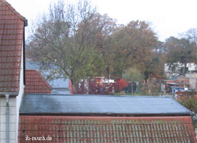 Tauwasser auf Flachdach