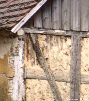 Gebäude in Brandburg/Mecklenburg mit Staklehmwänden